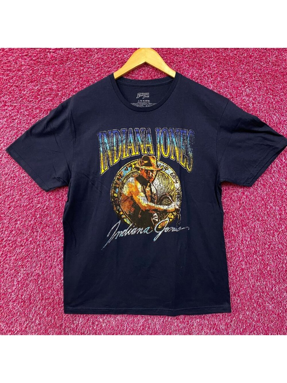 Indiana Jones Whip Scene Tshirt size Large